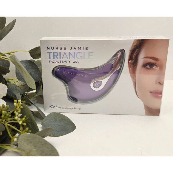 Nurse Jamie Triangle Facial Beauty Tool With 2 Massage Settings & USB Charging - Picture 1 of 5